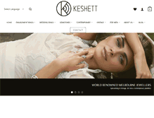 Tablet Screenshot of keshett.com.au